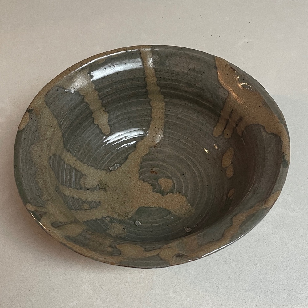 Sarah  Strittmatter signed 2000 Organic Ceramic Bowl